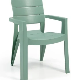 Intratuin Allibert Stapelstuhl Ibiza grün| Gartenstühle|Esszimmerstühle