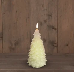 Intratuin Anna's Collection LED Kerze Sito elfenbein D 9,5 H 20 cm| Led Kerzen