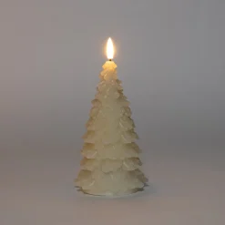 Intratuin Anna's Collection LED Kerze Sito elfenbein D 9,5 H 20 cm| Led Kerzen