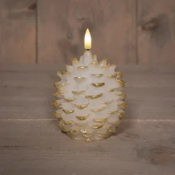 Intratuin Anna's Collection LED Stumpenkerze Podo  weiß D 12 H 10 cm| Led Kerzen