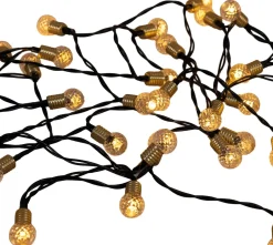 Intratuin Anna's Collection Lichterkette Glühbirne mit 100 Lampen extra warm / warmweiß 10 m| Motiv-Lichterketten