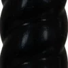 Intratuin Anna's Collection Solarfackel Swirl schwarz D 4 H 97 cm| Fackeln & Outdoor-Kerzen|Solar Gartenleuchten