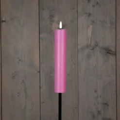 Intratuin Anna's Collection Solarfackel rosa D 4 H 97 cm| Fackeln & Outdoor-Kerzen|Solar Gartenleuchten