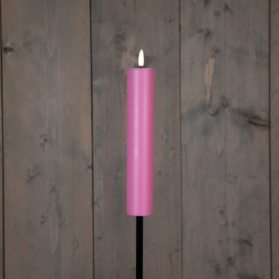 Intratuin Anna's Collection Solarfackel rosa D 4 H 97 cm| Fackeln & Outdoor-Kerzen|Solar Gartenleuchten