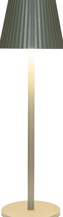 Intratuin Anna's Collection Tischlampe Ribbel grün D 11 H 36 cm| Tischleuchten