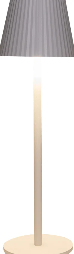 Intratuin Anna's Collection Tischlampe Ribbel weiß D 11 H 36 cm| Tischleuchten