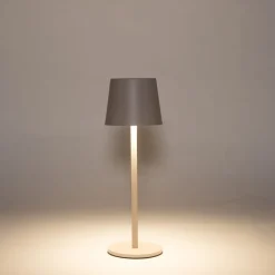 Intratuin Anna's Collection Tischlampe Mat braun D 9 H 27 cm| Tischleuchten