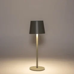 Intratuin Anna's Collection Tischlampe Mat grün D 9 H 27 cm| Tischleuchten