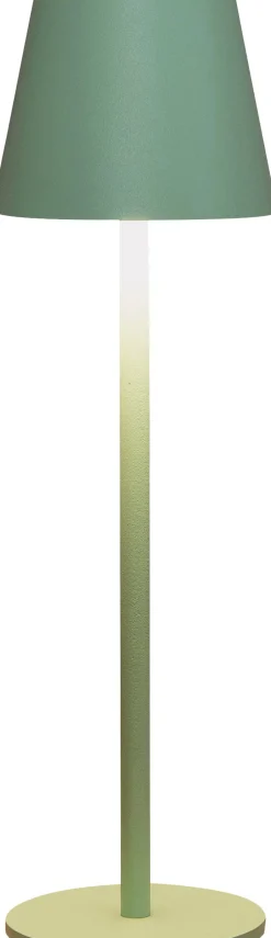 Intratuin Anna's Collection Tischlampe Mat jade grün D 9 H 27 cm| Tischleuchten