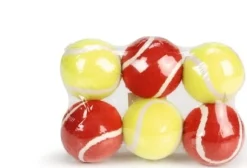 Intratuin Beeztees Hundespielzeug Tennisbälle rot/gelb 6 St.| Hundespielzeug