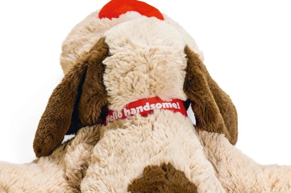 Intratuin Beeztees Hundespielzeug XXL Stofftier Joep beige 48 x 46 x 11 cm| Hundespielzeug