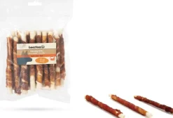Intratuin Beeztees Kaustrangen Rind mit Ente 20 St.| Hundesnacks & Leckerlies
