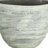 Intratuin Bela Arte Blumentopf Dick 45 x 20,5 x 34 cm Zement Streifen| Blumentöpfe & Pflanzgefäße|Blumentöpfe
