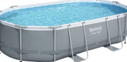 Intratuin Bestway Stahlrahmen-Pool Power Steel oval 488 x 305 x 107 cm| Pools & Planschbecken