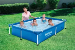 Intratuin Bestway Stahlrahmen-Pool Steel Pro rechteckig 221 x 150 x 43 cm| Pools & Planschbecken