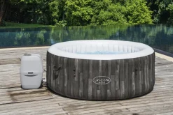Intratuin Bestway Whirlpool aufblasbar Lay-Z-Spa Bahama rund braun D 180 H 66 cm| Pools & Planschbecken