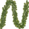 Intratuin Black Box Tannengirlande Norton 180 cm mit 15 LEDs warmweiß| Weihnachts- & Tannengirlanden