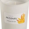 Intratuin Bolsius Duftkerze Accents A Touch Of Sun weiß 33 Std.D 8 H 10 cm| Kerzen Im Glas|Duftkerzen