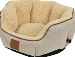 Intratuin Boon Est1941 Hundekorb Highland Zand beige 40 x 35 x 14 cm| Hundebetten & Hundekörbe