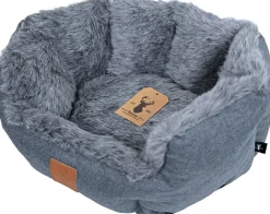 Intratuin Boony Est 1941 Hundekorb grau 50 x 40 x 17 cm| Hundebetten & Hundekörbe