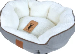 Intratuin Boony Est 1941 Katzenkorb 50 x 40 x 17 cm grau| Katzenbetten & -Körbe