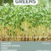 Intratuin Buzzy® Microgreens Gartenkresse Sprossen (Lepidium sativum) Sprossen (BIO) Samen| Gemüsesamen|Saatgut