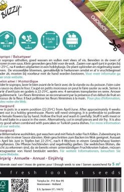 Intratuin Buzzy® Xotica Bittermelone (Momordica charantia) Samen| Gemüsesamen|Saatgut