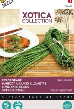 Intratuin Buzzy® Xotica Spargelbohnen (Vigna sesquipedalis) Samen| Gemüsesamen|Saatgut