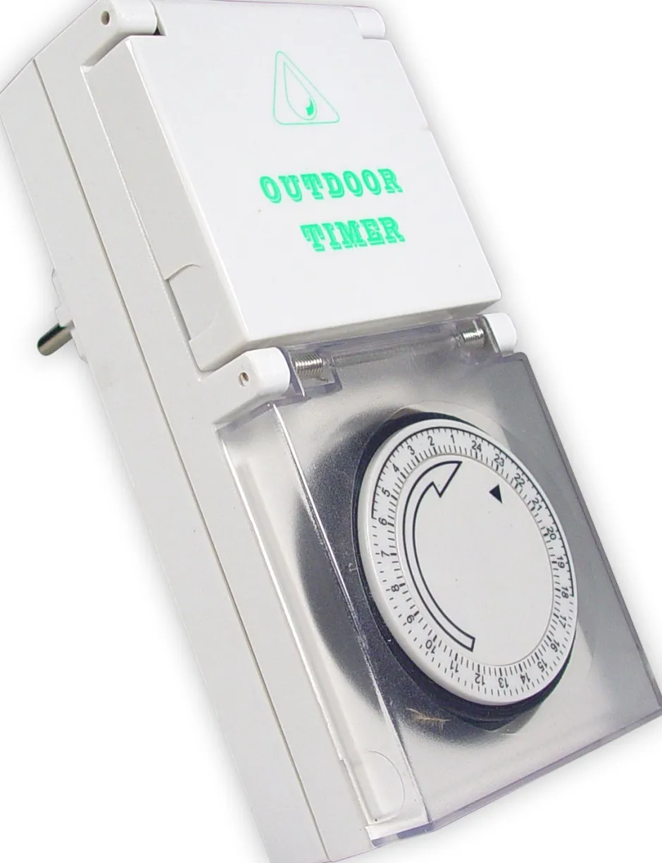 Intratuin Calex Zeitschaltuhr 24h IP44| Außenelektronik