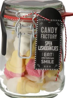 Intratuin Candy Factory Weckglas Marshmallow Eiswaffeln 155 g| Schmankerl & Leckerbissen