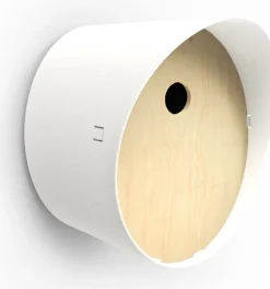 Intratuin Capi Europe Nistkasten rund weiß 24 x 19 x 23 cm| Gartenvögel|Vogelhäuser & Nistkästen