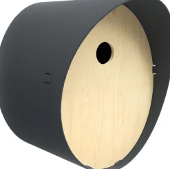 Intratuin Capi Europe Nistkasten rund anthrazit 24 x 19 x 23 cm| Gartenvögel|Vogelhäuser & Nistkästen