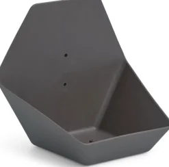 Intratuin Capi Europe Vogelbad Hive anthrazit 19 x 22 x 20 cm| Gartenvögel|Vogeltränken & Vogelbäder