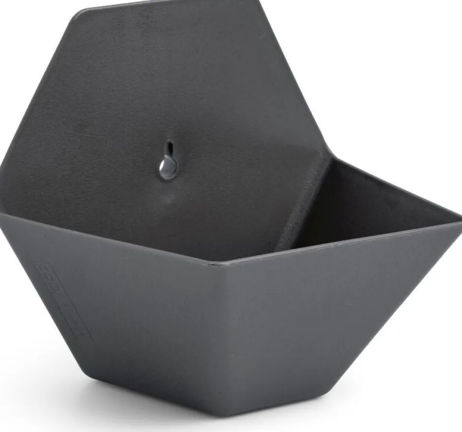 Intratuin Capi Europe Wand-Blumentopf / Vogelfutterbehälter Hive anthrazit 19 x 22 x 20 cm| Wand-Blumentöpfe|Blumentöpfe & Pflanzgefäße
