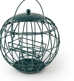 Intratuin CJ Wildlife Erdnussbutter-Glashalter London grün D 22 cm H 21 cm| Gartenvögel|Erdnussbutter-Häuser