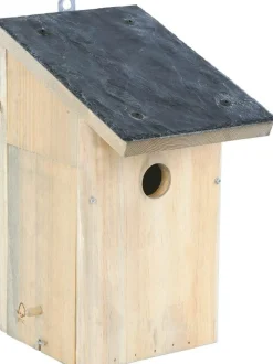 Intratuin CJ Wildlife Nistkasten San Francisco Schiefer 21,5 x 16,5 x 30 cm| Gartenvögel|Vogelhäuser & Nistkästen