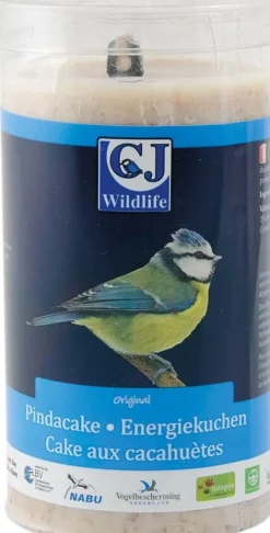 Intratuin CJ Wildlife Vogelfutter Erdnuss-Kuchen Original 500 ml| Gartenvögel|Vogelfutter