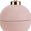Intratuin Cosy@Home Teelichthalter Weihnachtskugel open it rosa D 7 H 7,5 cm| Teelichthalter