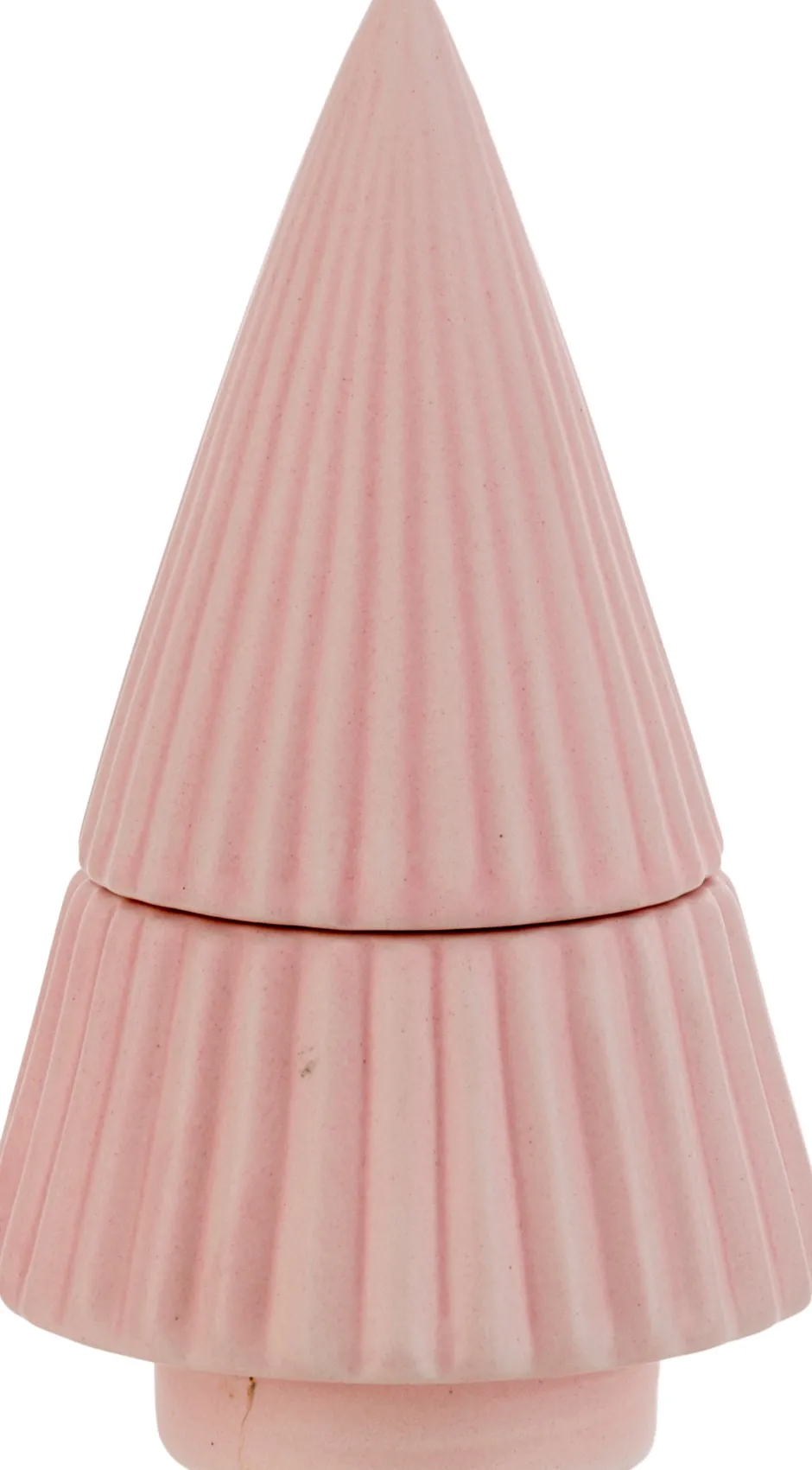 Intratuin Cosy@Home Teelichthalter Weihnachtsbaum open it rosa 9 x 9 x 16 cm| Teelichthalter