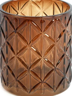 Intratuin Countryfield Teelichthalter Elliot braun D 7 H 8| Teelichthalter