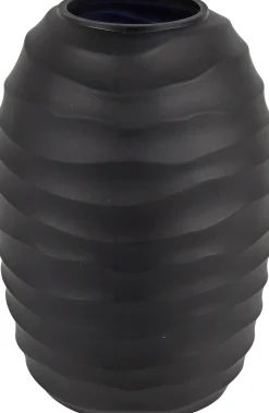 Intratuin Countryfield Vase Evita schwarz D 15 H 22,5 cm| Vasen & Krüge|Blumentöpfe & Pflanzgefäße