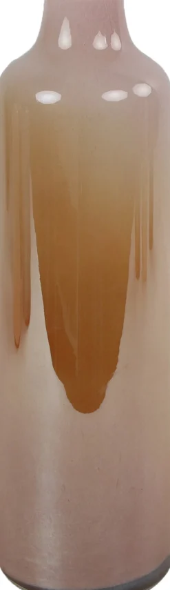 Intratuin Countryfield Vase Inis rosa / gold D 12 H 39 cm| Vasen & Krüge|Blumentöpfe & Pflanzgefäße