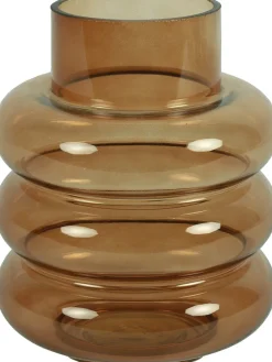 Intratuin Countryfield Vase Nikky braun D 17 H 22,5 cm| Vasen & Krüge|Blumentöpfe & Pflanzgefäße