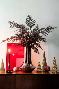 Intratuin Countryfield Vase Rika braun D 25 H 40 cm| Vasen & Krüge|Blumentöpfe & Pflanzgefäße