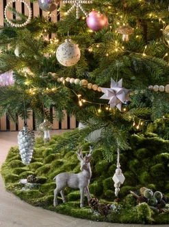 Intratuin Countryfield Weihnachtsbaumdecke Gijs grün D 100 cm| Weihnachtsbaumdecken & -Körbe