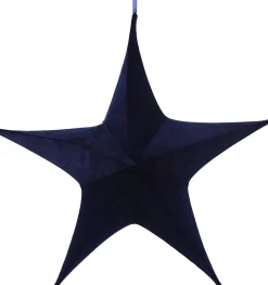 Intratuin Countryfield Weihnachtsbaumschmuck Stern Maria blau 21 x 60 x 60 cm| Weihnachtsdeko Zum Aufhängen