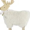 Intratuin Countryfield Weihnachtsdeko Hirsch Gower weiß 15 x 3 x 19,5 cm| Weihnachtsfiguren & -Objekte
