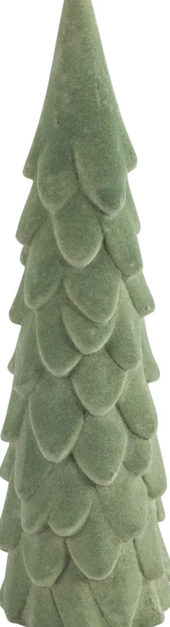 Intratuin Countryfield Weihnachtsdeko Baum Lloyd grün 8 x 8 x 28,5 cm| Weihnachtsfiguren & -Objekte