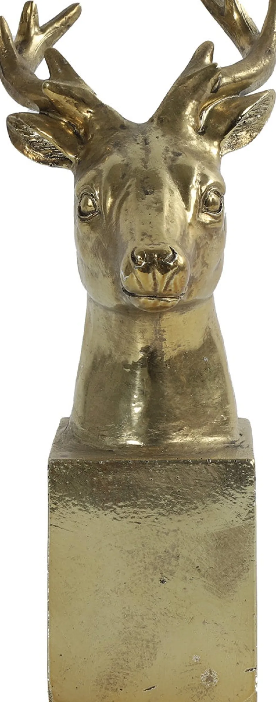 Intratuin Countryfield Weihnachtsdeko Hirsch Isaac gold 10,5 x 13,5 x 24,5 cm| Weihnachtsfiguren & -Objekte