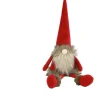 Intratuin Countryfield Weihnachtsdeko Wichtel Driekus rot 11 x 15 x 55 cm| Weihnachtsfiguren & -Objekte